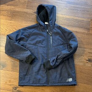 New Balance Dark Blue Hooded Jacket
